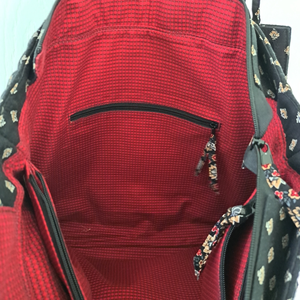 Vera Bradley Metropolitan Large Floral Tote - Picture 3 of 7